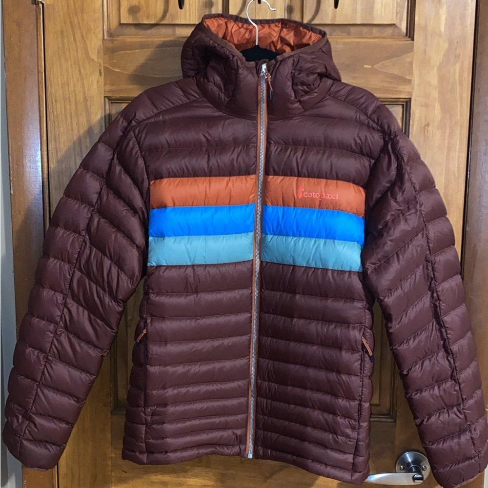 Cotopaxi Fuego hooded down jacket chestnut Men’s size M